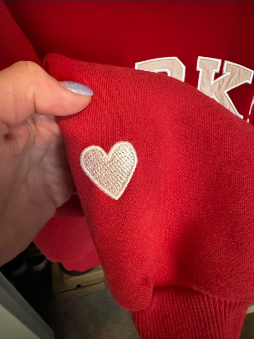 PARKE Valentine’s Varsity Mockneck - Picture 5 of 8